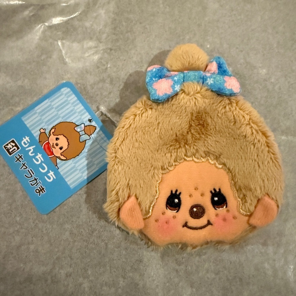 Monchhichi Plush Coin Purse Japan